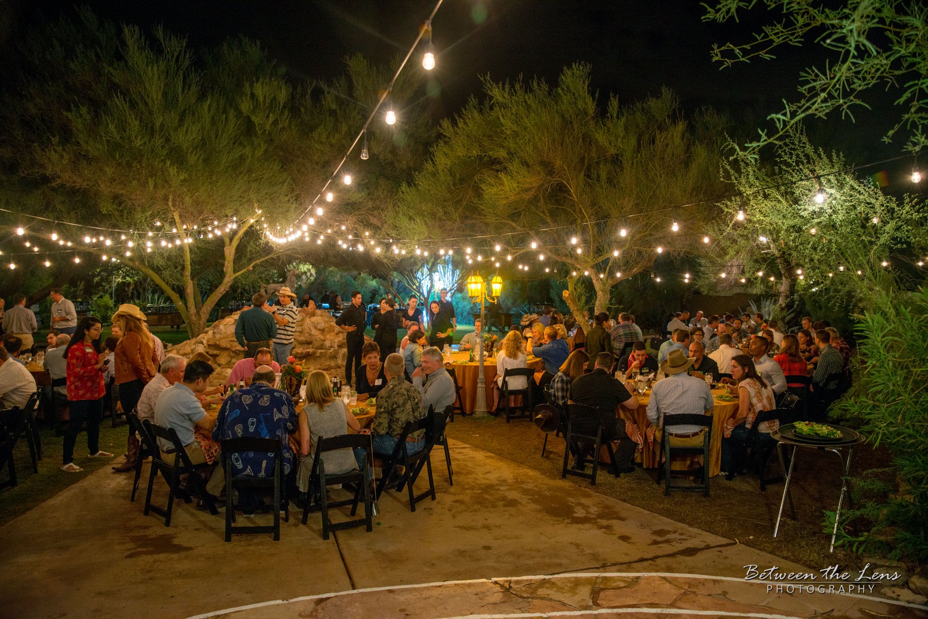 Outdoor Catered Buffet